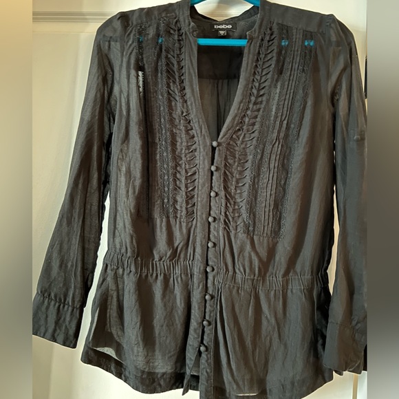 Bebe button down tunic - Picture 3 of 5